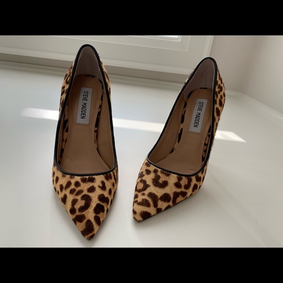 Steve Madden , Leopard pumps , natural calf-hair - Picture 3 of 5